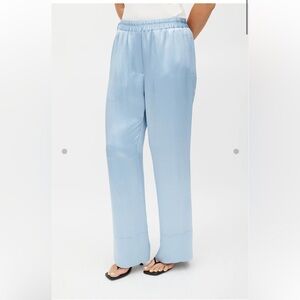 Acne Studios
Blue Satin Wide Leg Trouser
